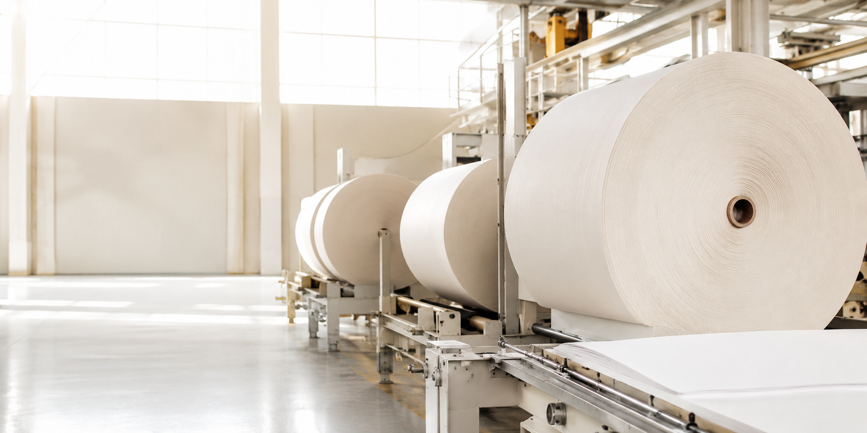 Paper reels and sheets